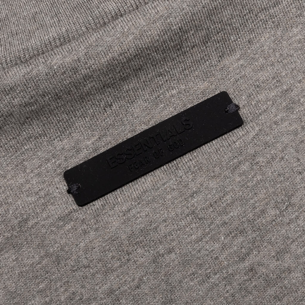 Kids Jersey Crewneck Tee Heather Gray