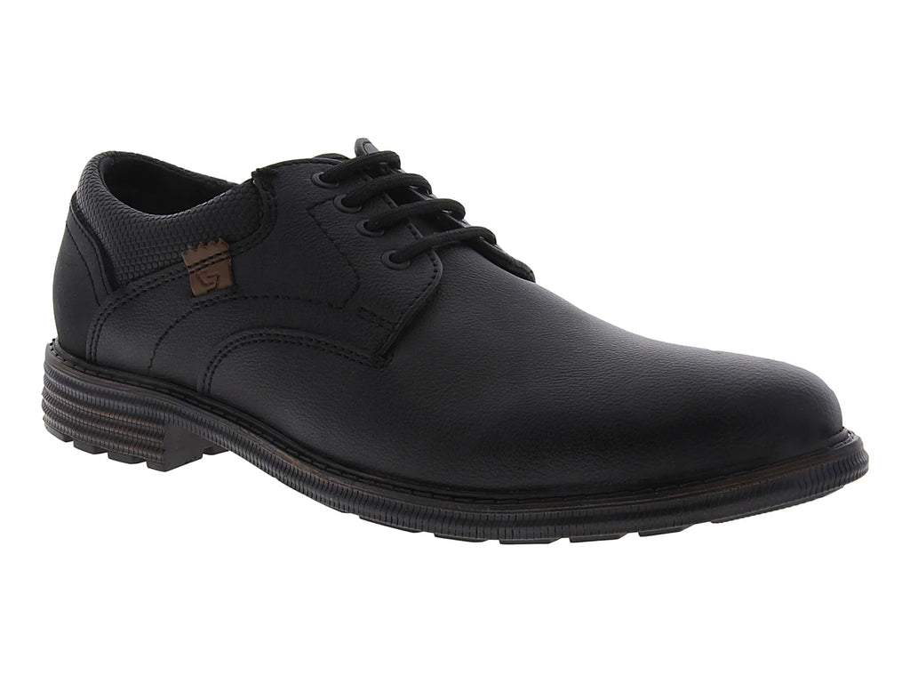 Zapatos Custom Style Negro Camel para Hombre