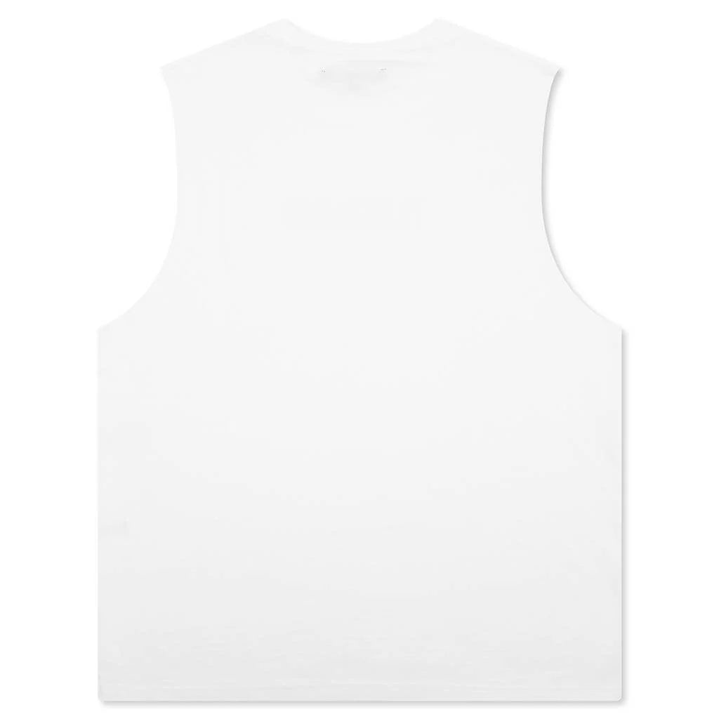 Onyx Sleeveless Shirt White
