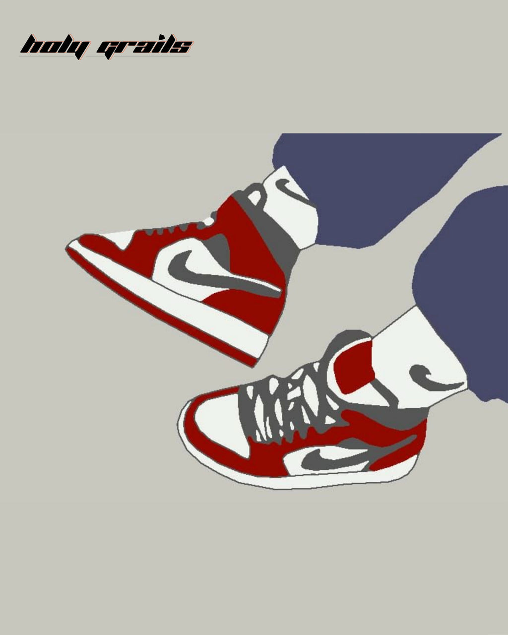 Sneakerhead Hand Tufted Rug