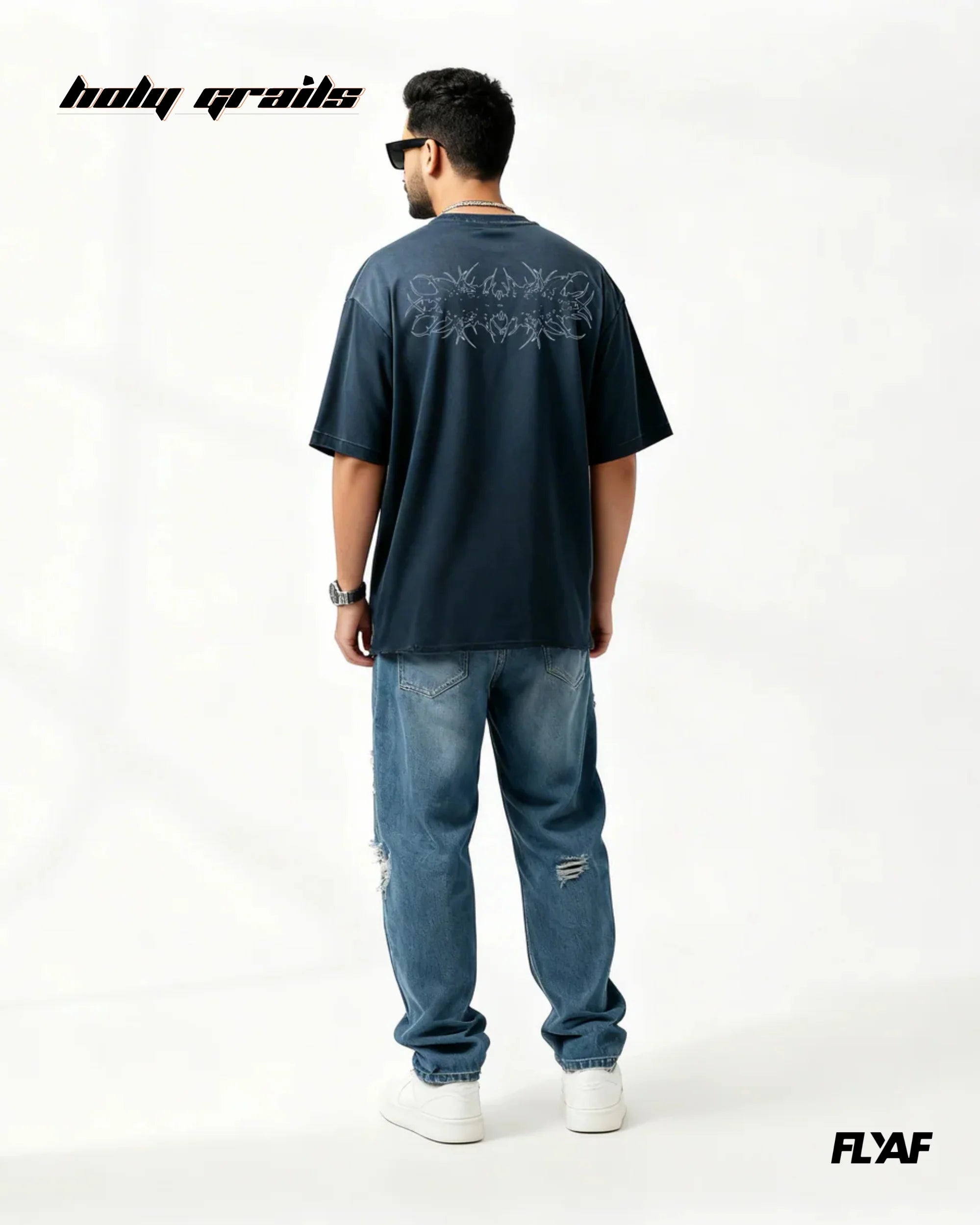Idol Annihilator Blue Tee HG x FLYAF