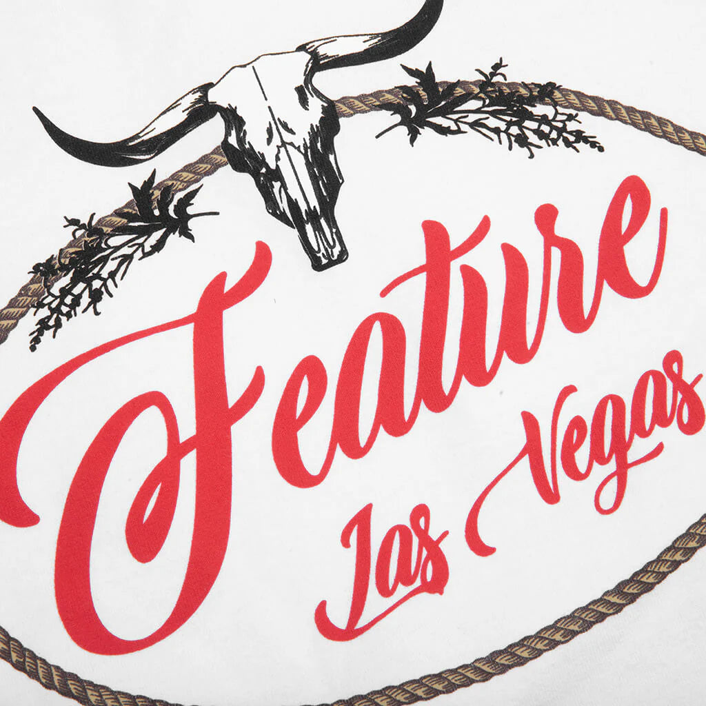 Bull Head Tee White