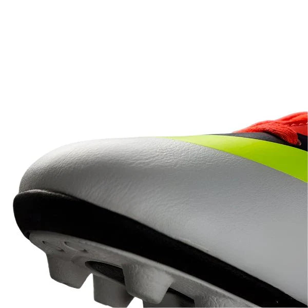 Nike Kids JR Mercurial Vortex CR7 FG White Crimson Volt