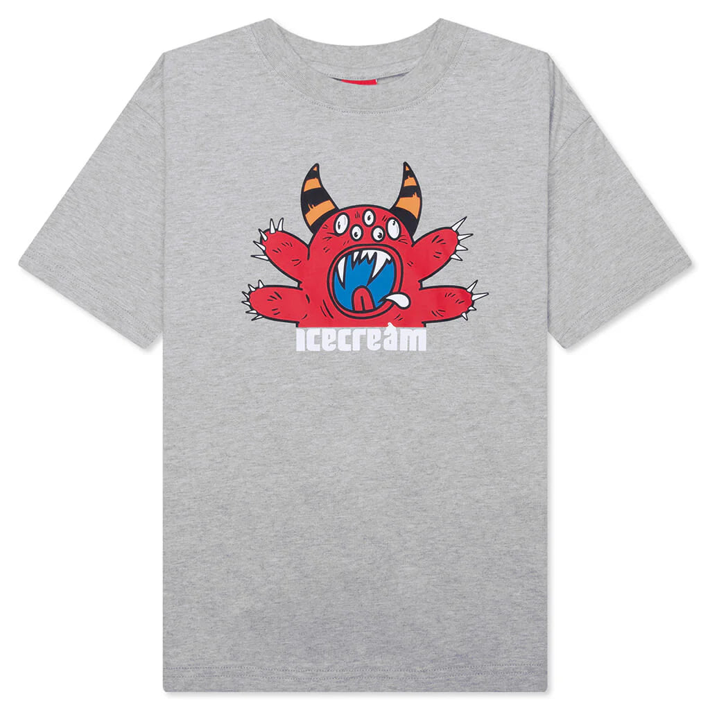 Kids Cookie Monster S S Heather Gray