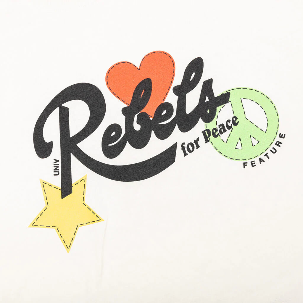 Feature x UNLV Rebel For Peace Tee Cannoli Cream