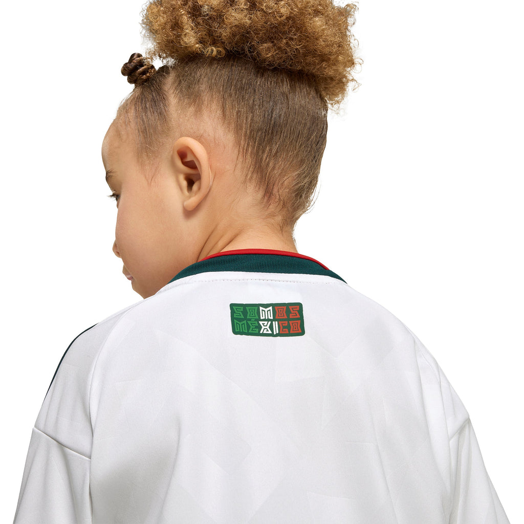 adidas Mexico Away Soccer Mini Set 2026 White