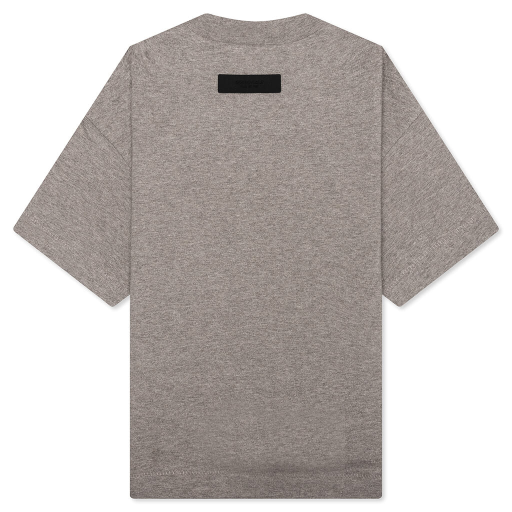 Essentials Kids S S Tee Heather Grey