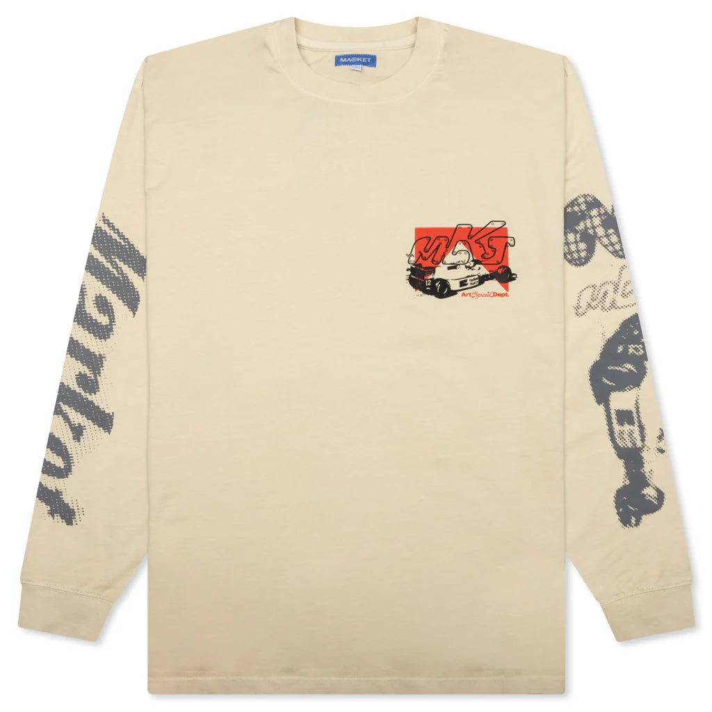 Corsa L S T Shirt Ecru