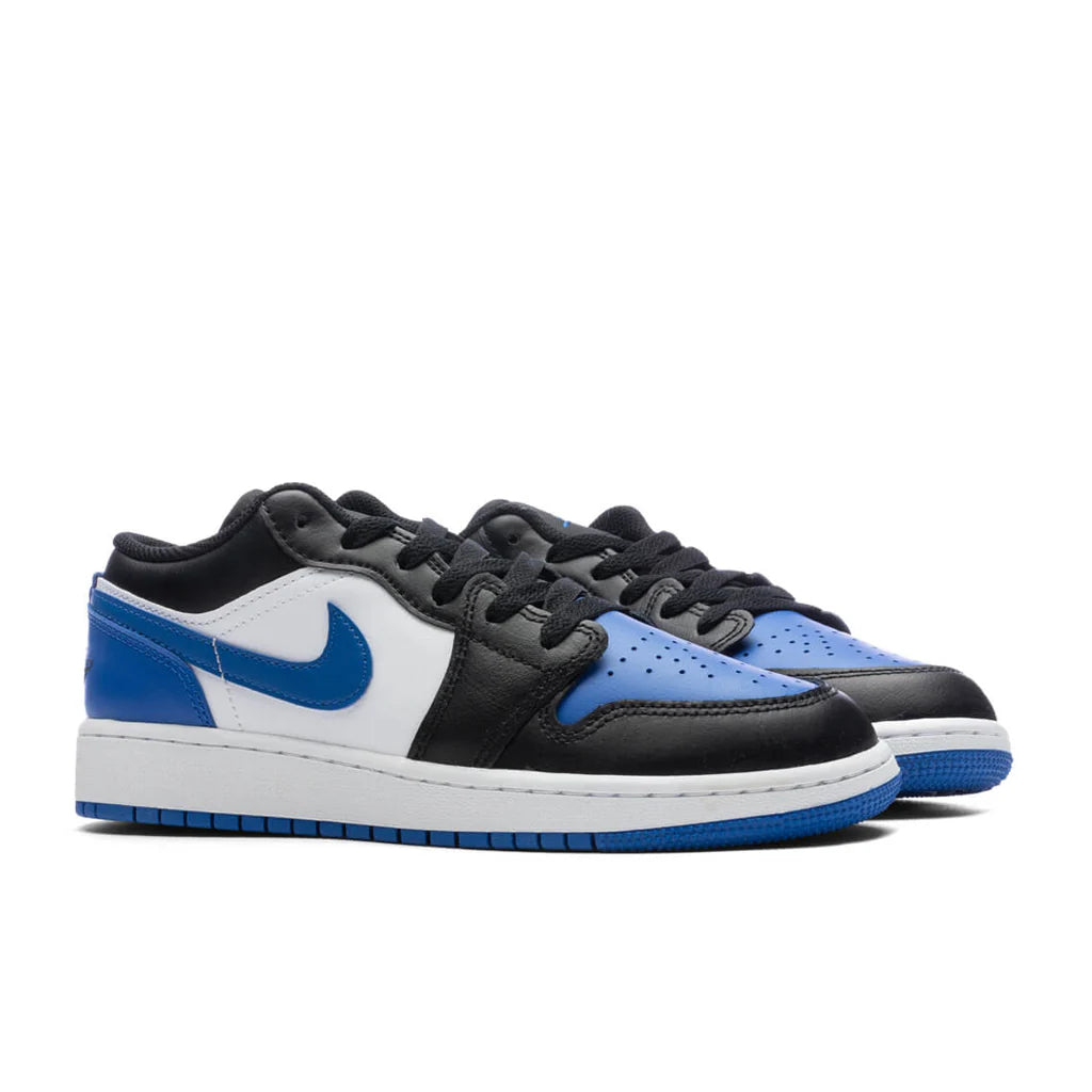 Air Jordan 1 Low GS White Royal Blue Black