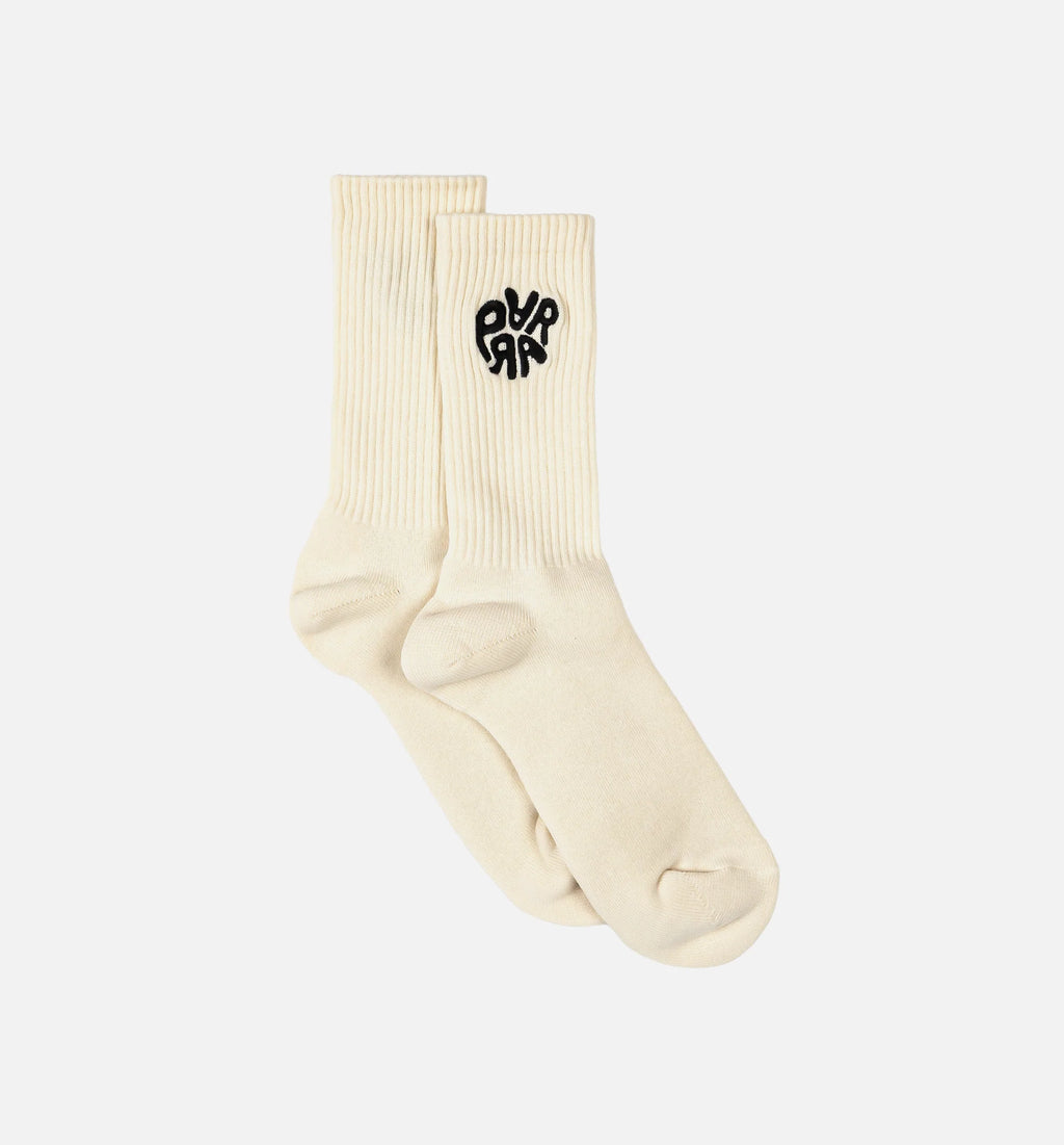 1976 Logo Crew Mens Socks Off White