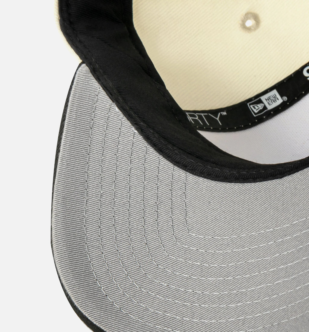 San Francisco Giants 940AF Upside Down Snapback Mens Hat Beige Black