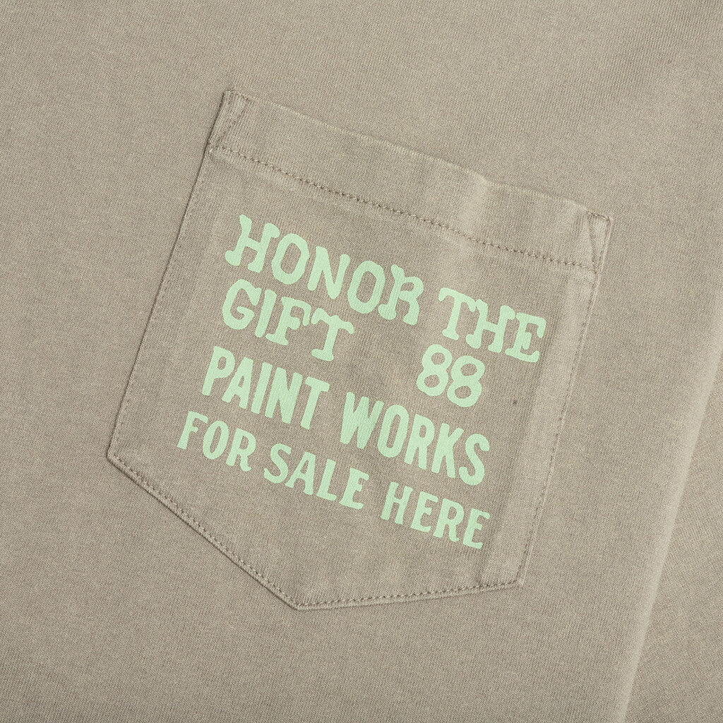 Paint Works Tee Taupe