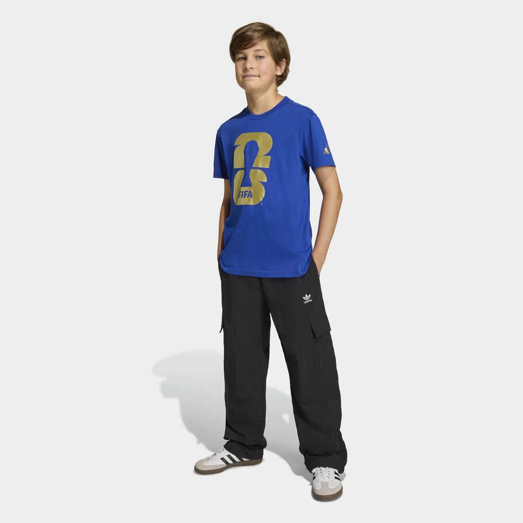 adidas FIFA World Cup 2026 Official Emblem Mens Soccer T Shirt