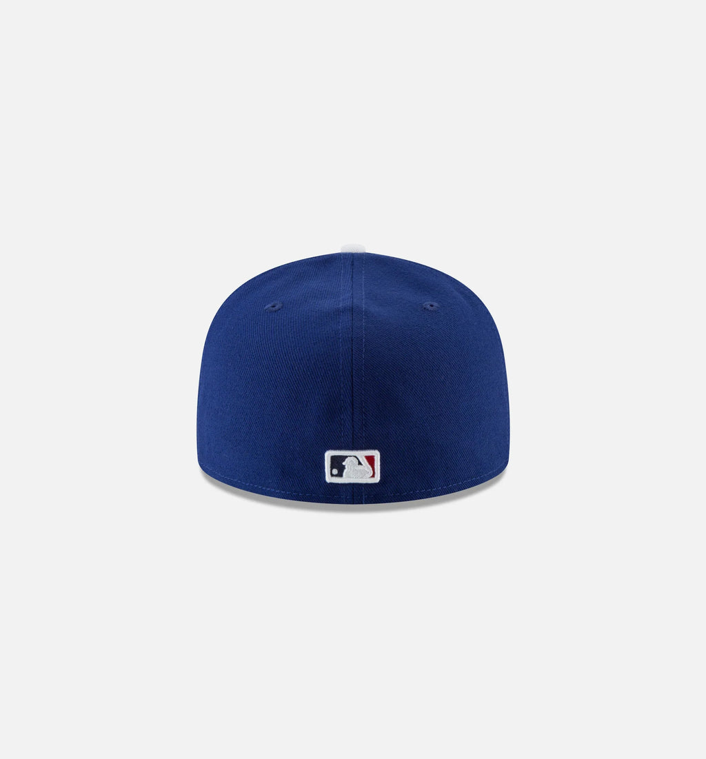 Los Angeles Dodgers Jackie Robinson Day 59FIFTY Fitted Cap Mens Hat Blue