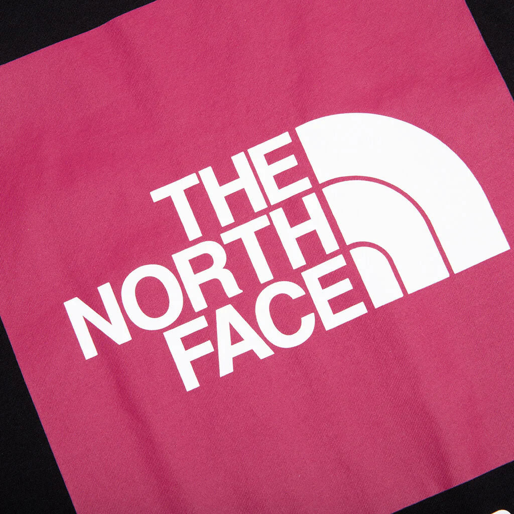 Box Never Stop Exploring S S Tee Black Pink