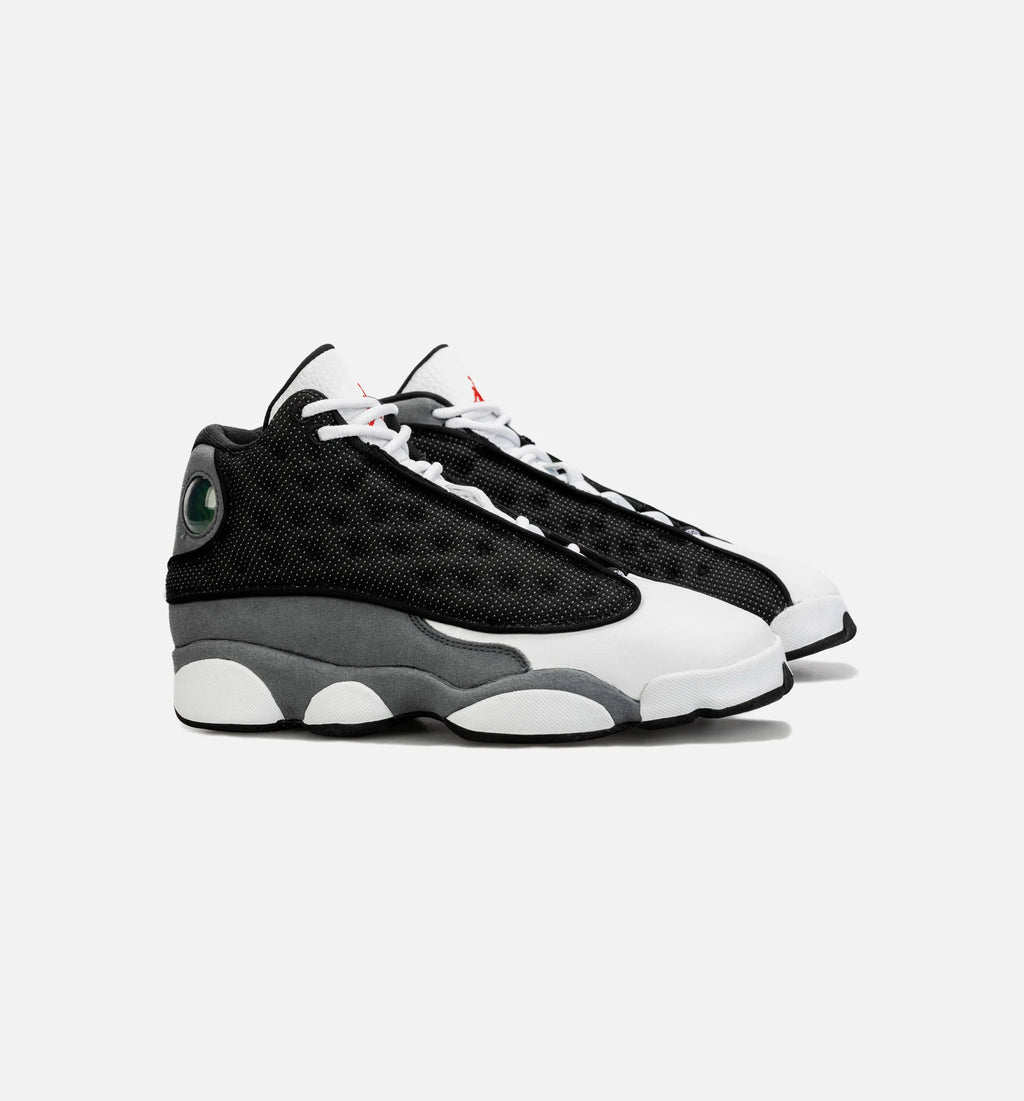 Air Jordan 13 Retro Black Flint Grade School Lifestyle Shoe Black Grey