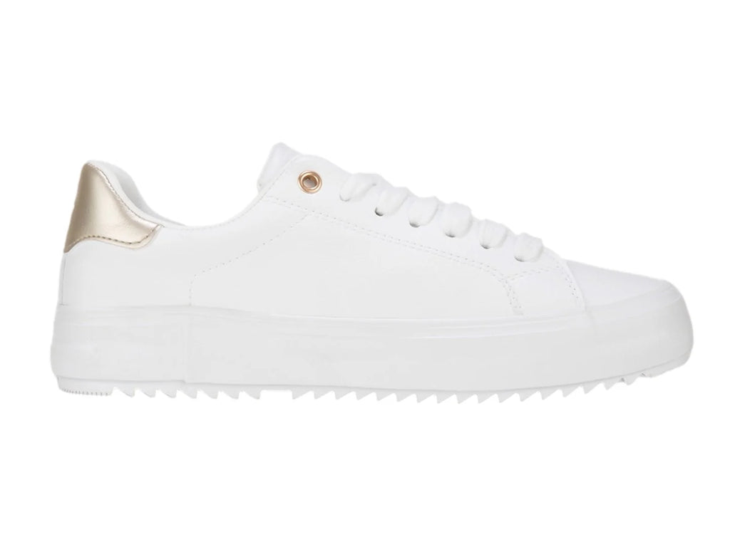 Tenis K SWISS Ariana Blanco con Dorado para Mujer