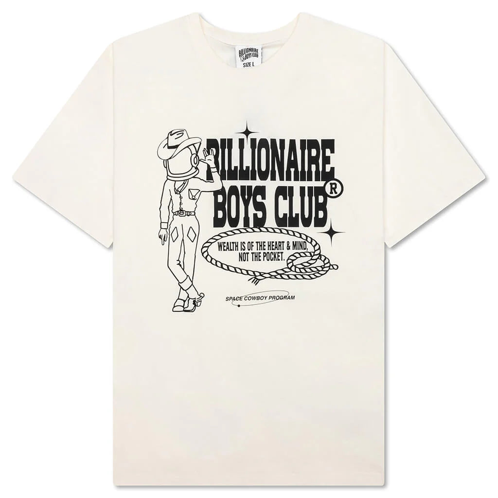 BB Space Cowboy S S Knit Whisper White