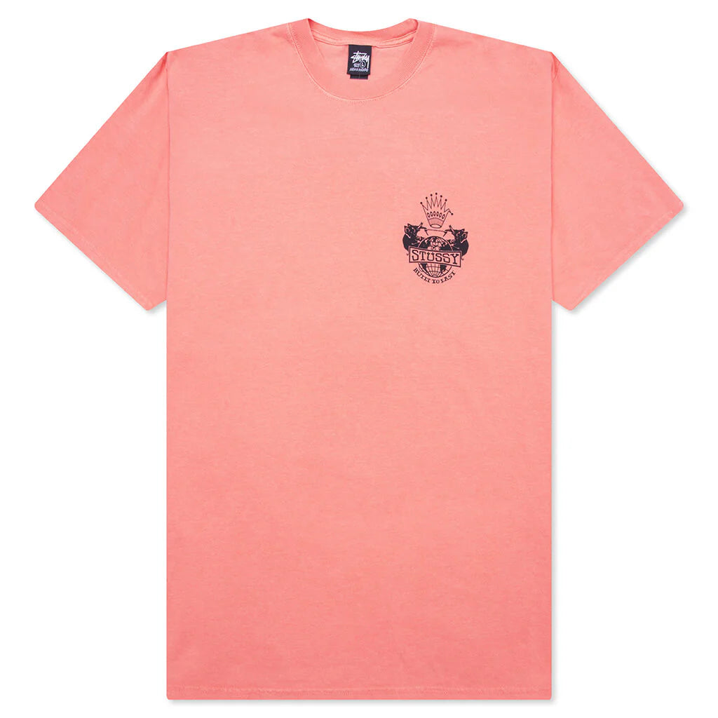 Built To Last Pigment Dyed Tee Sherbert