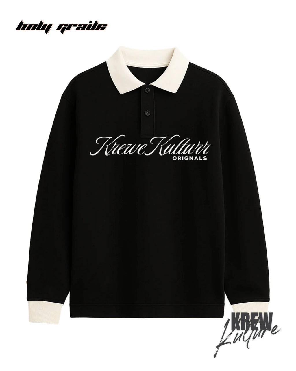 Trust the Author of Life Black Polo T Shirt HG x Krewe Kulturr
