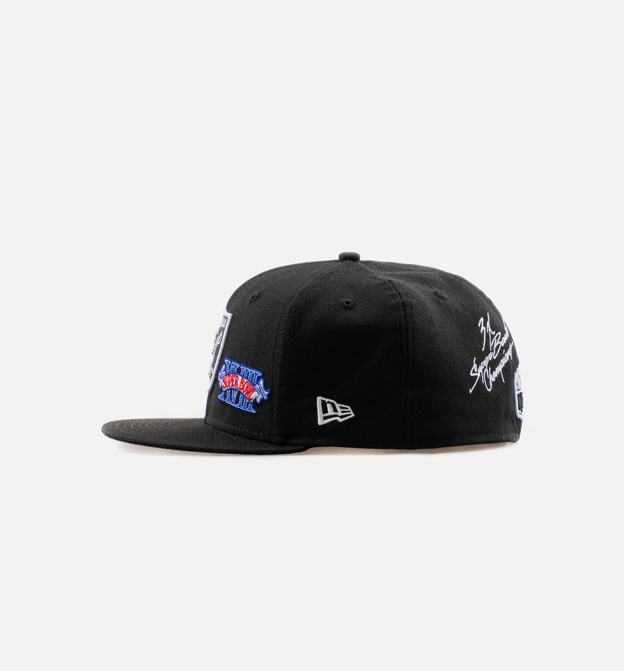 Las Vegas Raiders Super Bowl 59Fifty Mens Hat Black