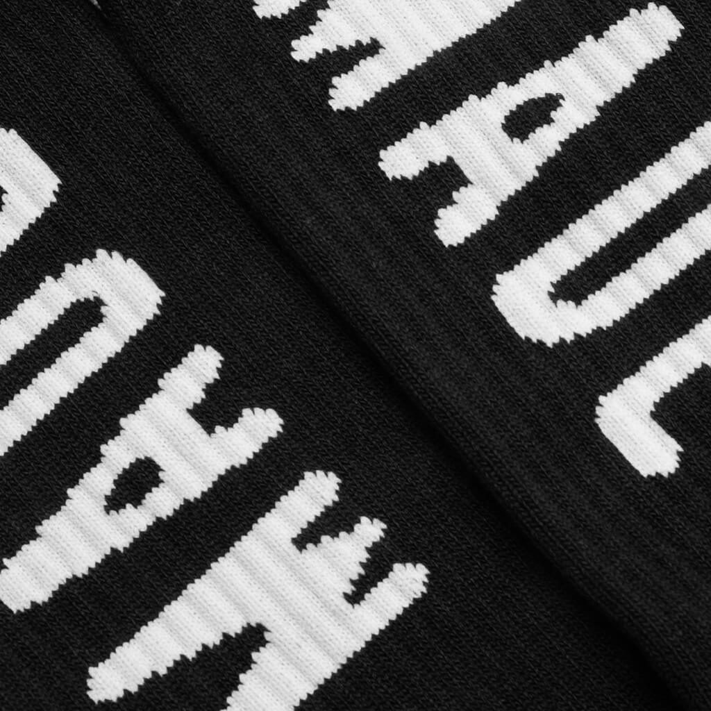 HM Logo Socks Black