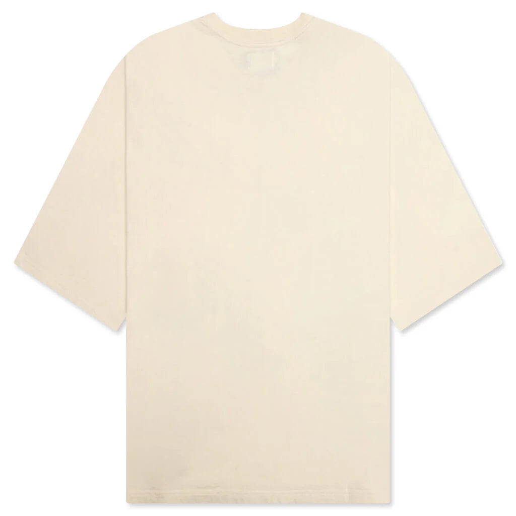 Crest Logo Box Tee Cream