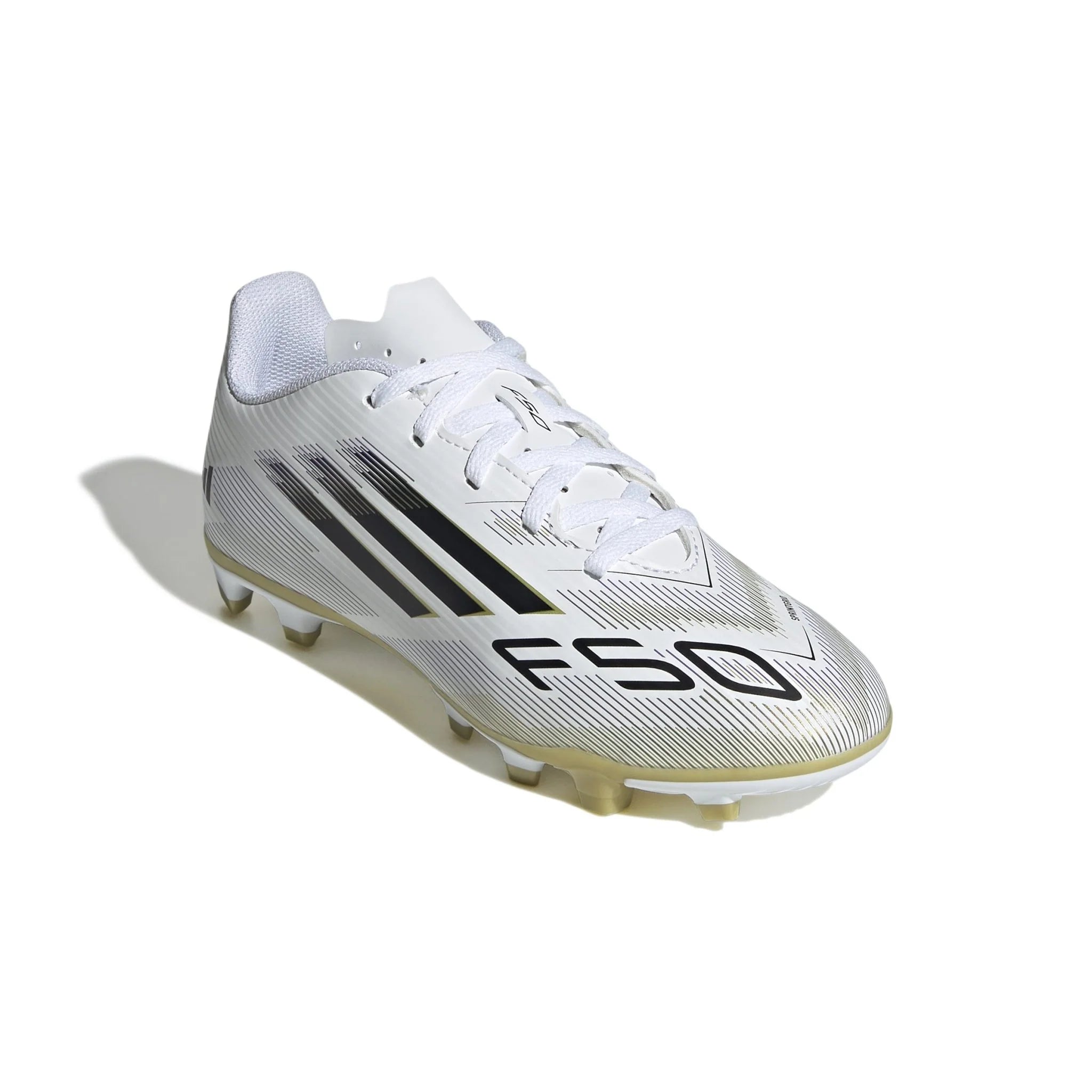adidas F50 Club Firm Multi Ground Boots Kids White Black