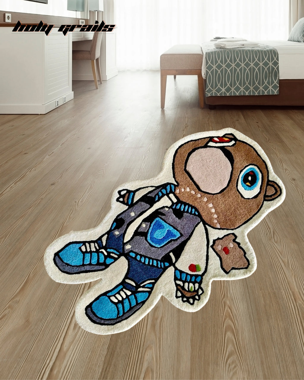 College Dropbear Hand Tufted Rug