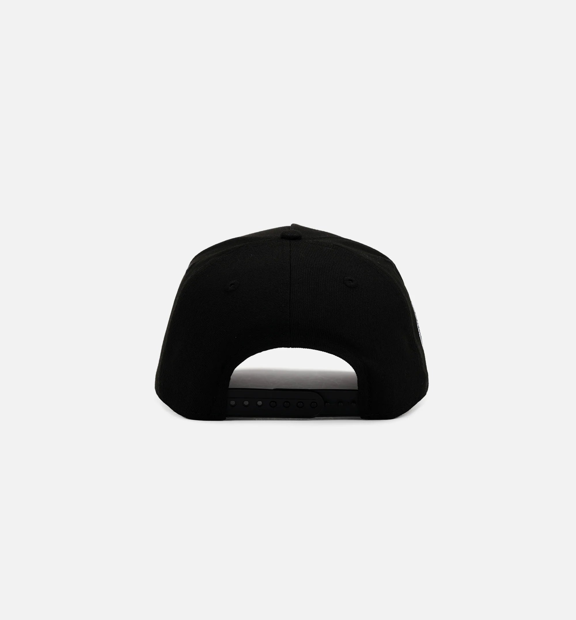 Los Angeles Dodgers Chrome Logo 9Forty Snapback Mens Hat Black Black White