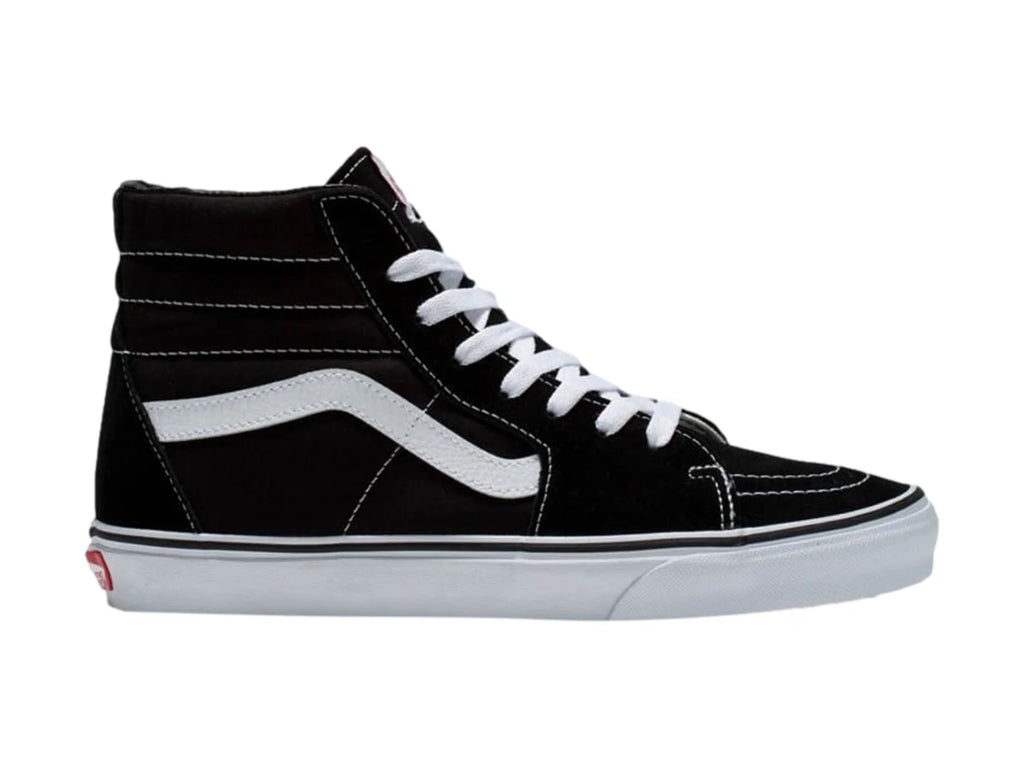Tenis Vans Sk8 Hi Classics Negro con Blanco Unisex
