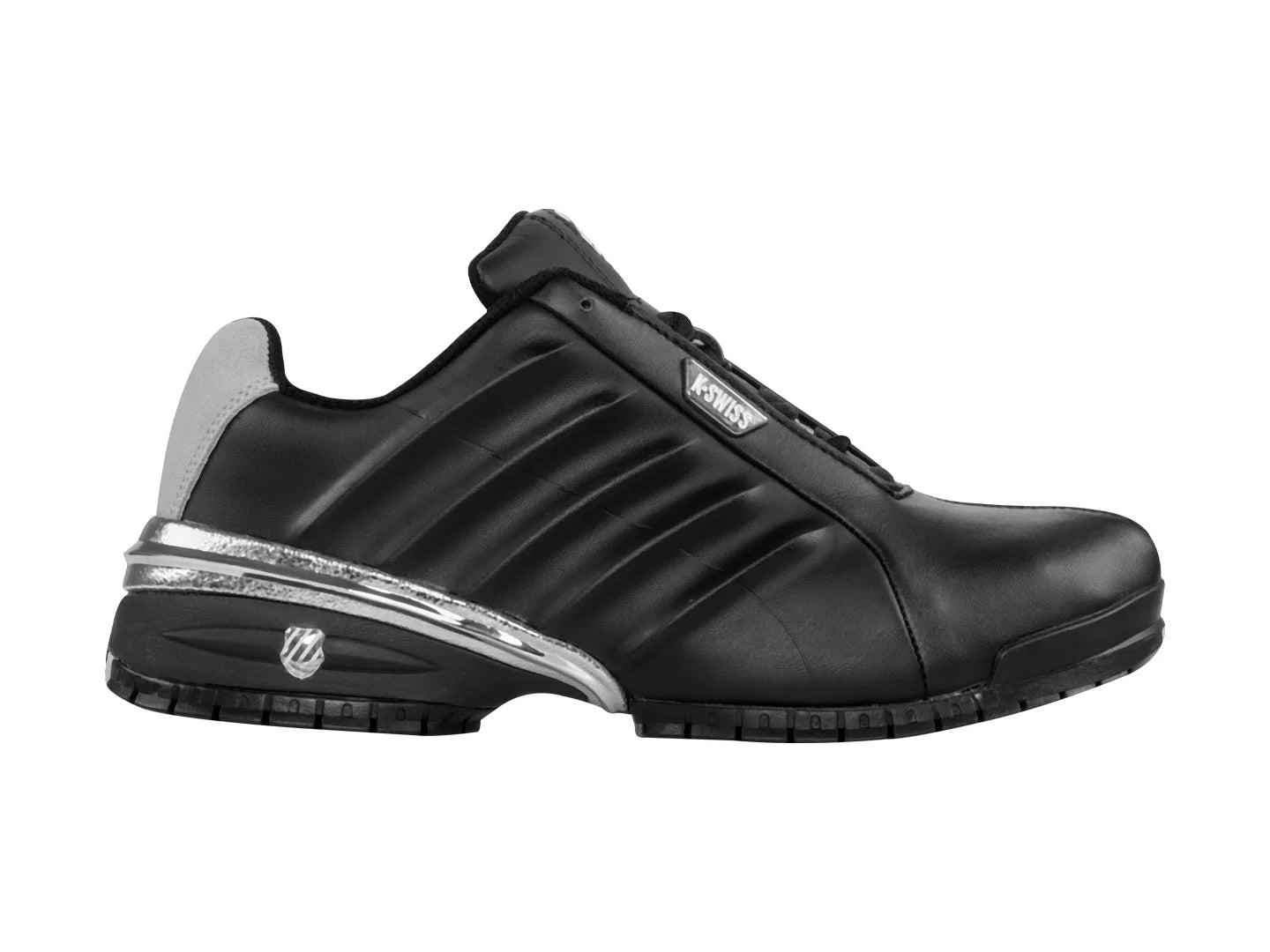 Tenis K Swiss Dorade Negro con Plata para Hombre