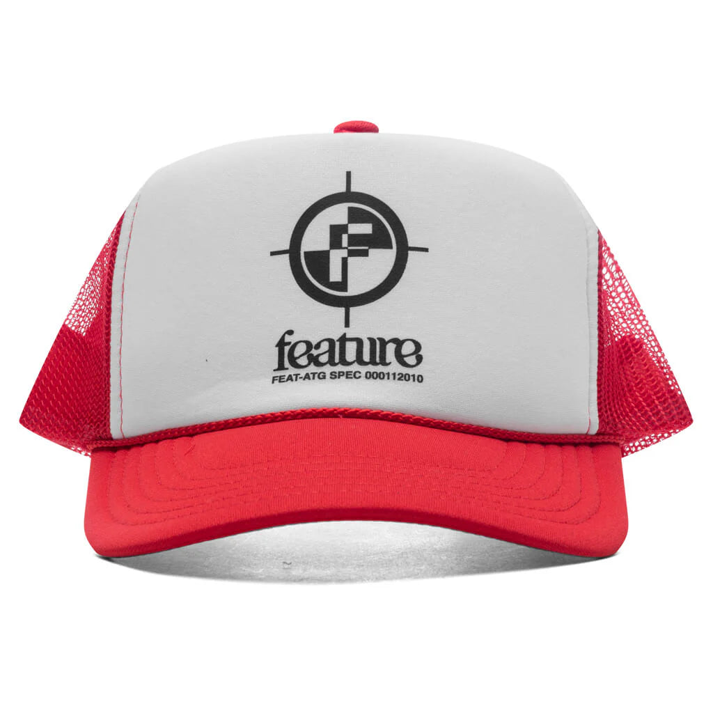 Crosshair Trucker Red White Black