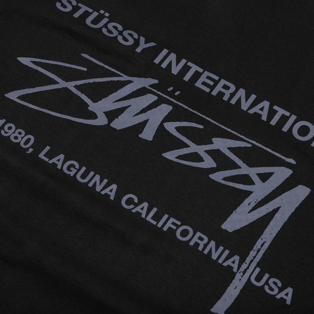 Smooth Int L S Tee Black