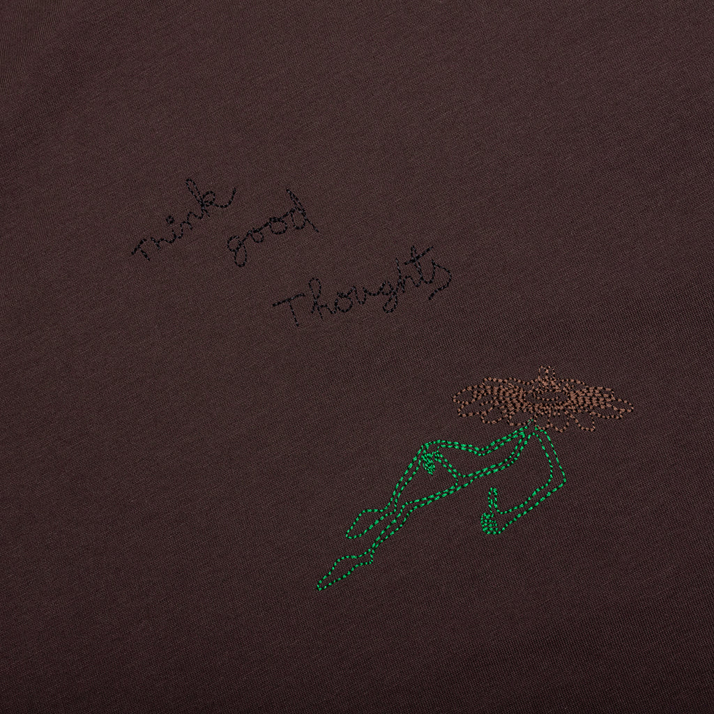 Good Thoughts Tee Brown
