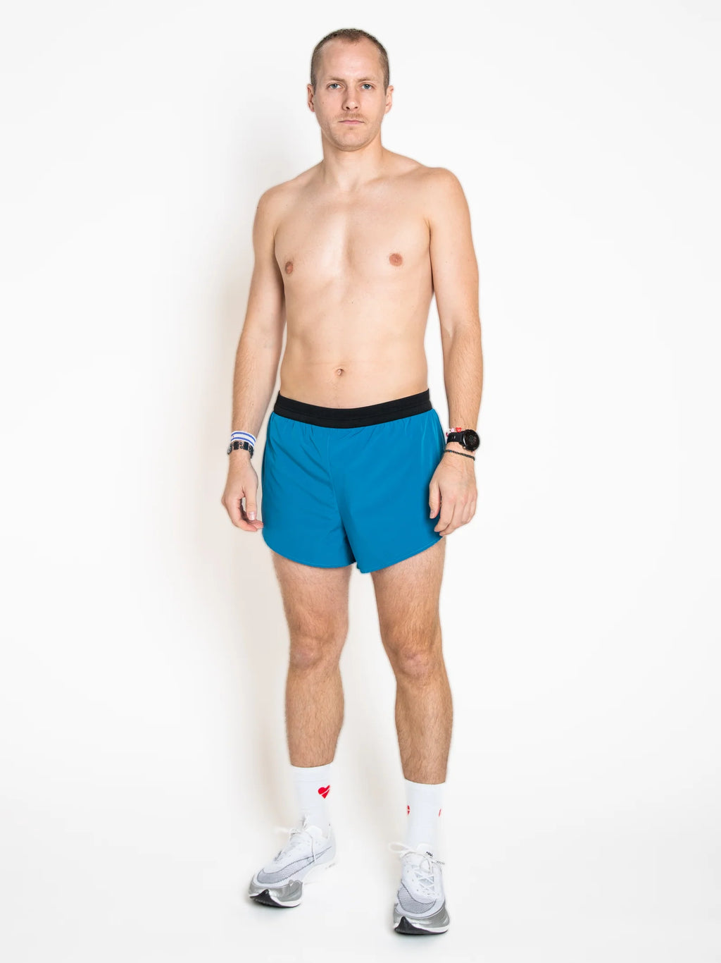 Heartbreak Mens Bear Cage 2 High Split Shorts