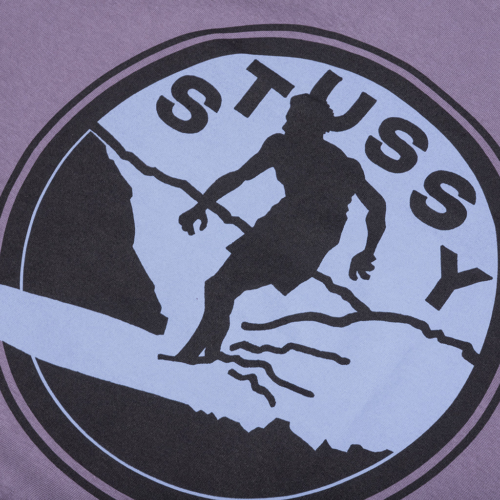 Surf Club Pigment Dyed Tee Grape