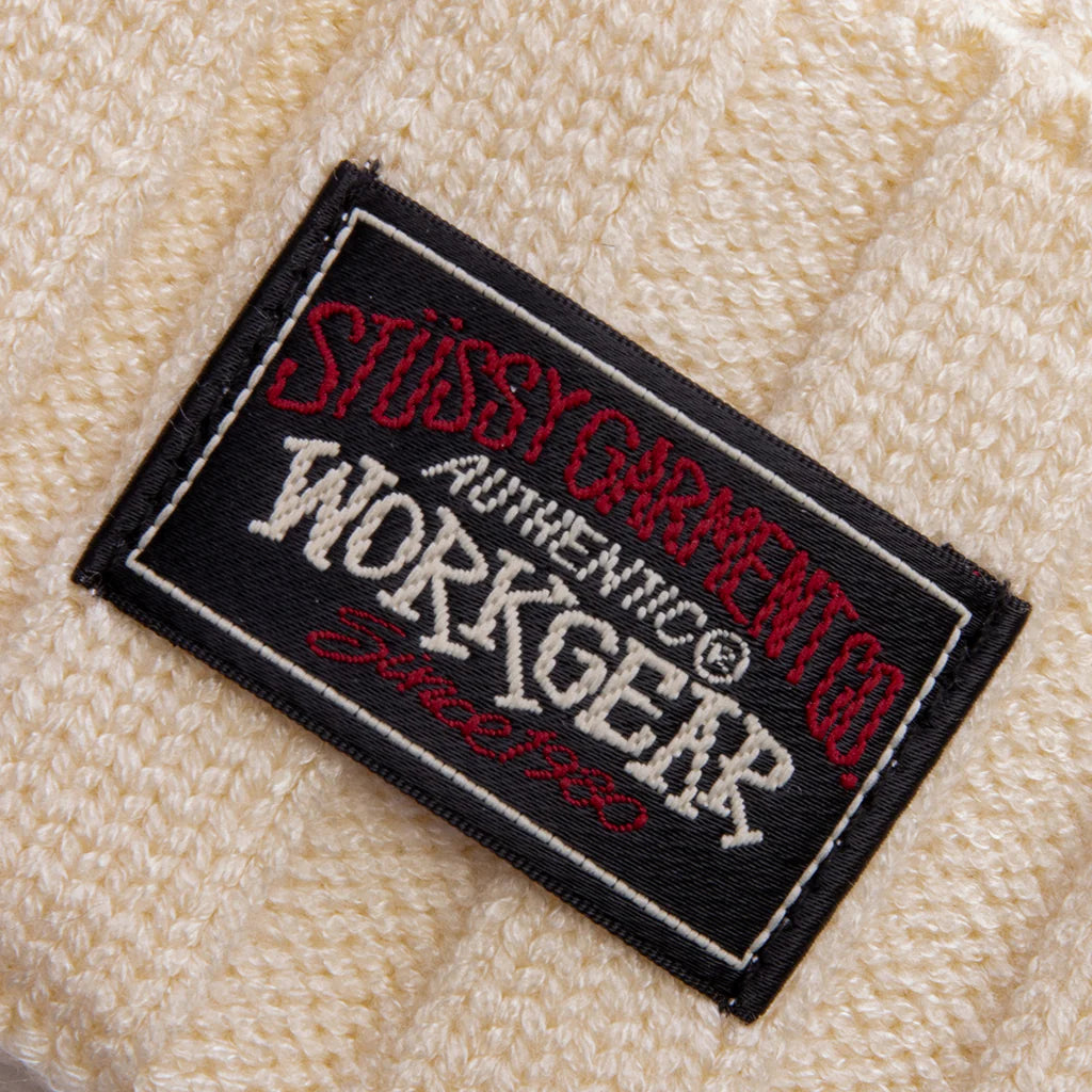 Workwear Cuff Beanie Ivory
