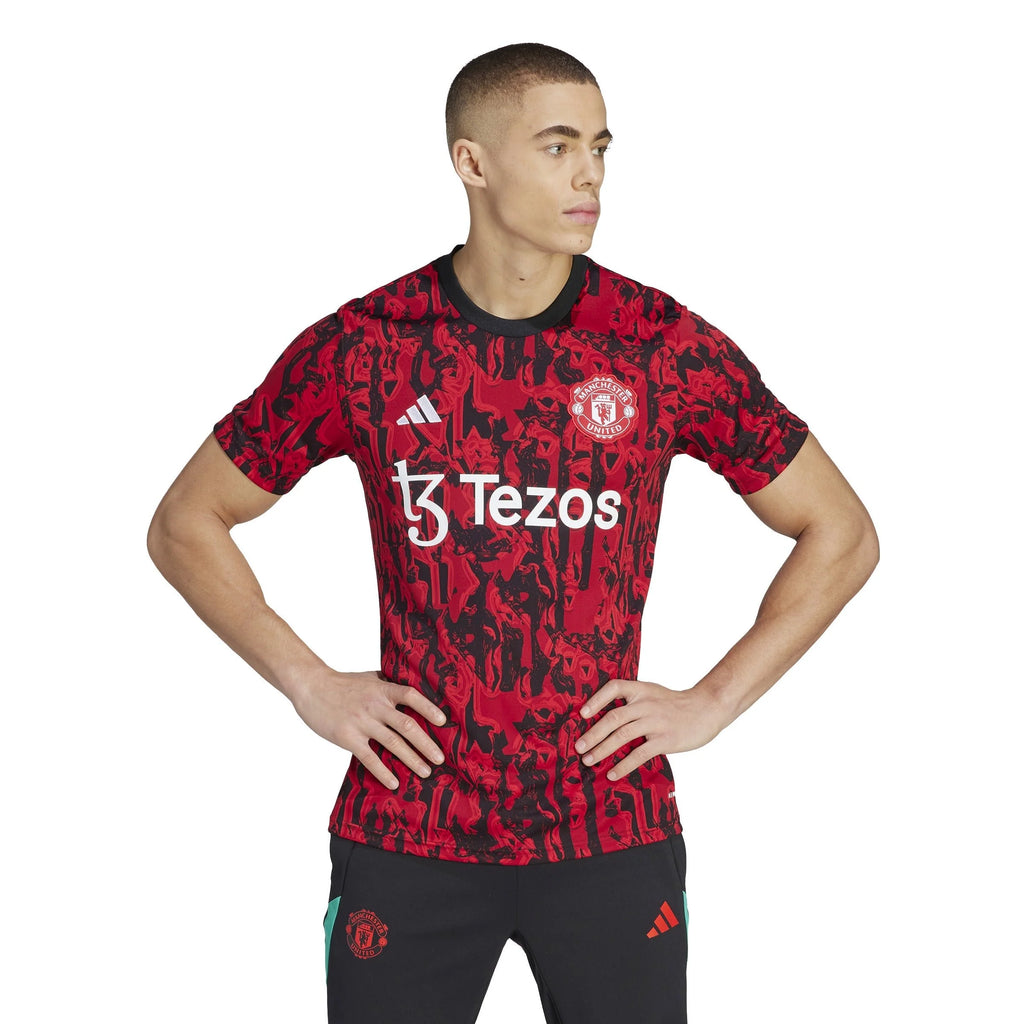 adidas Manchester United 23 24 Pre Match Shirt