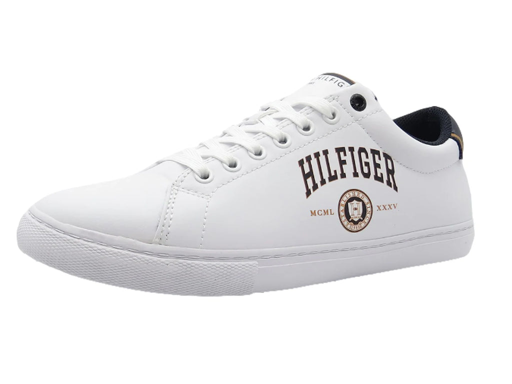 Tenis Tommy Hilfiger TH College Blanco para Hombre