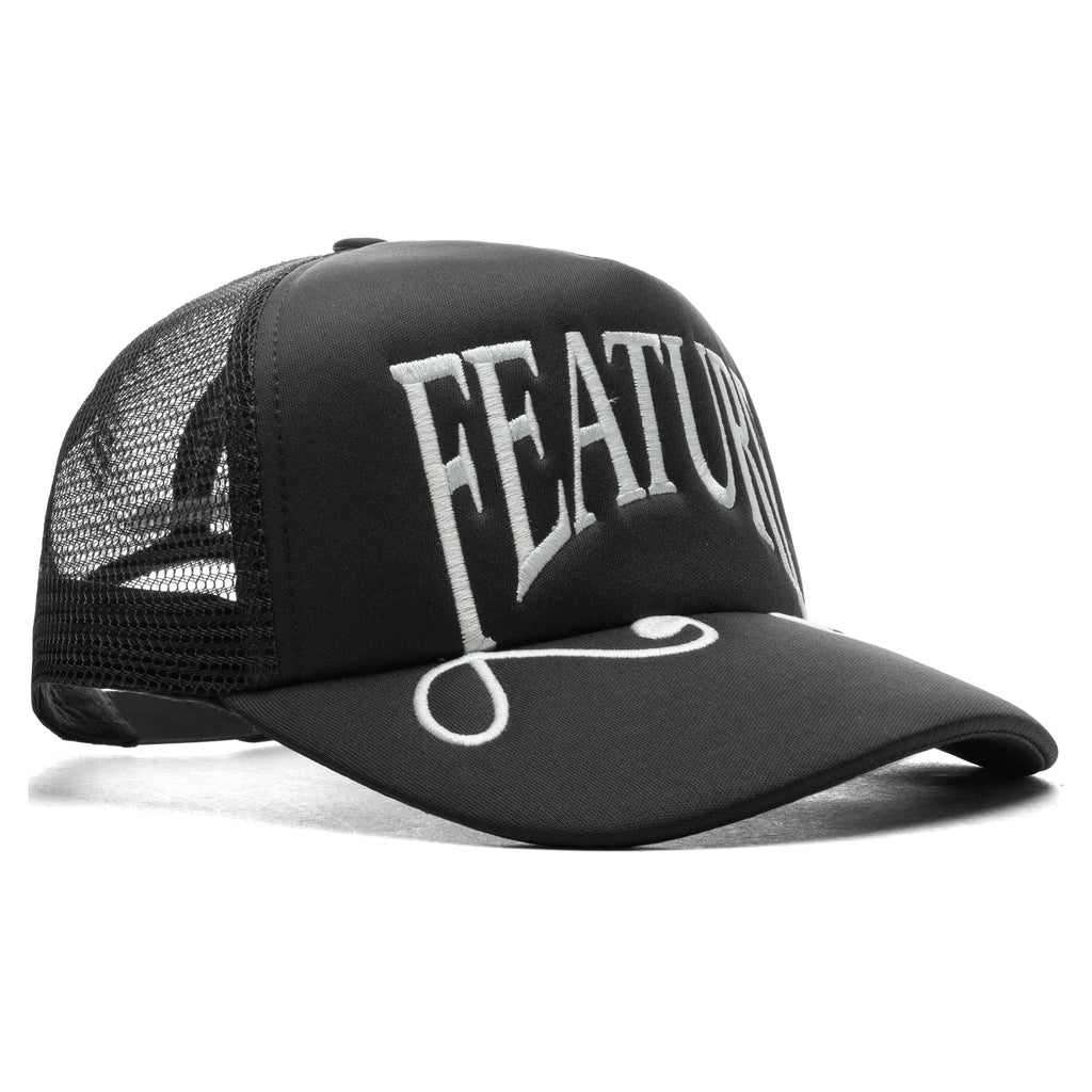 Lucas Trucker Black White