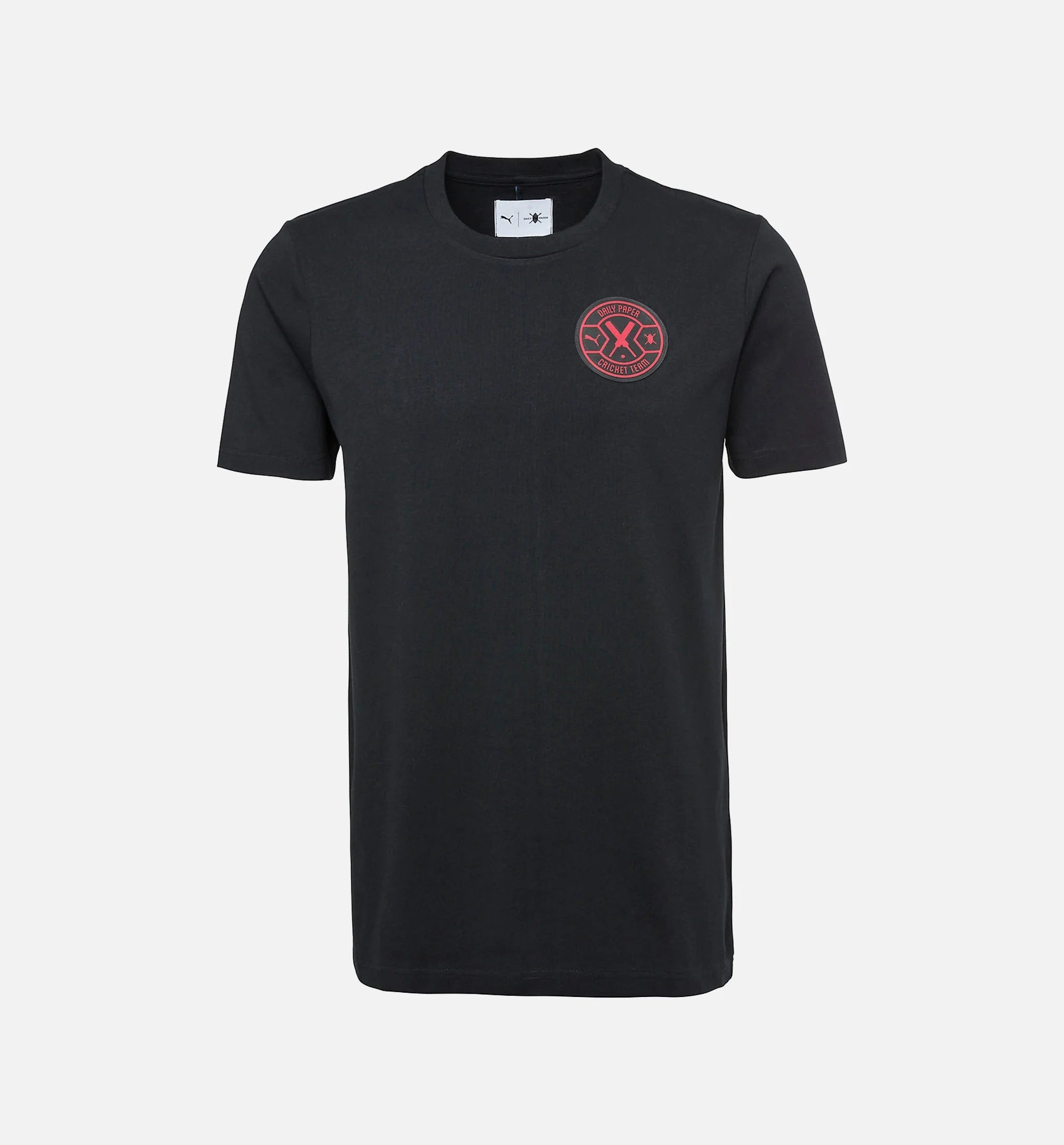 Puma X Daily Paper Mens T Shirt Black Red