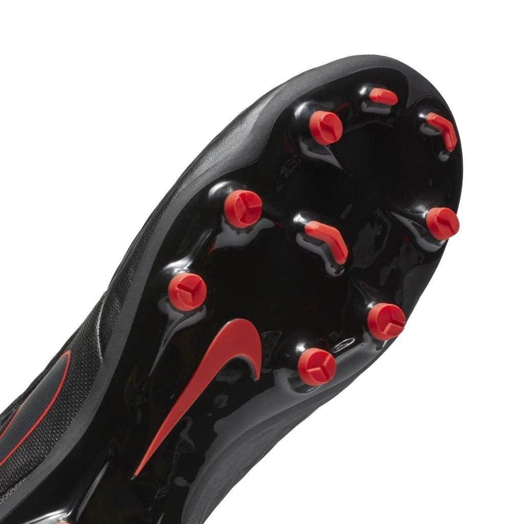 Nike Legend 8 Academy FG Firm Ground Soccer Cleats Black Red