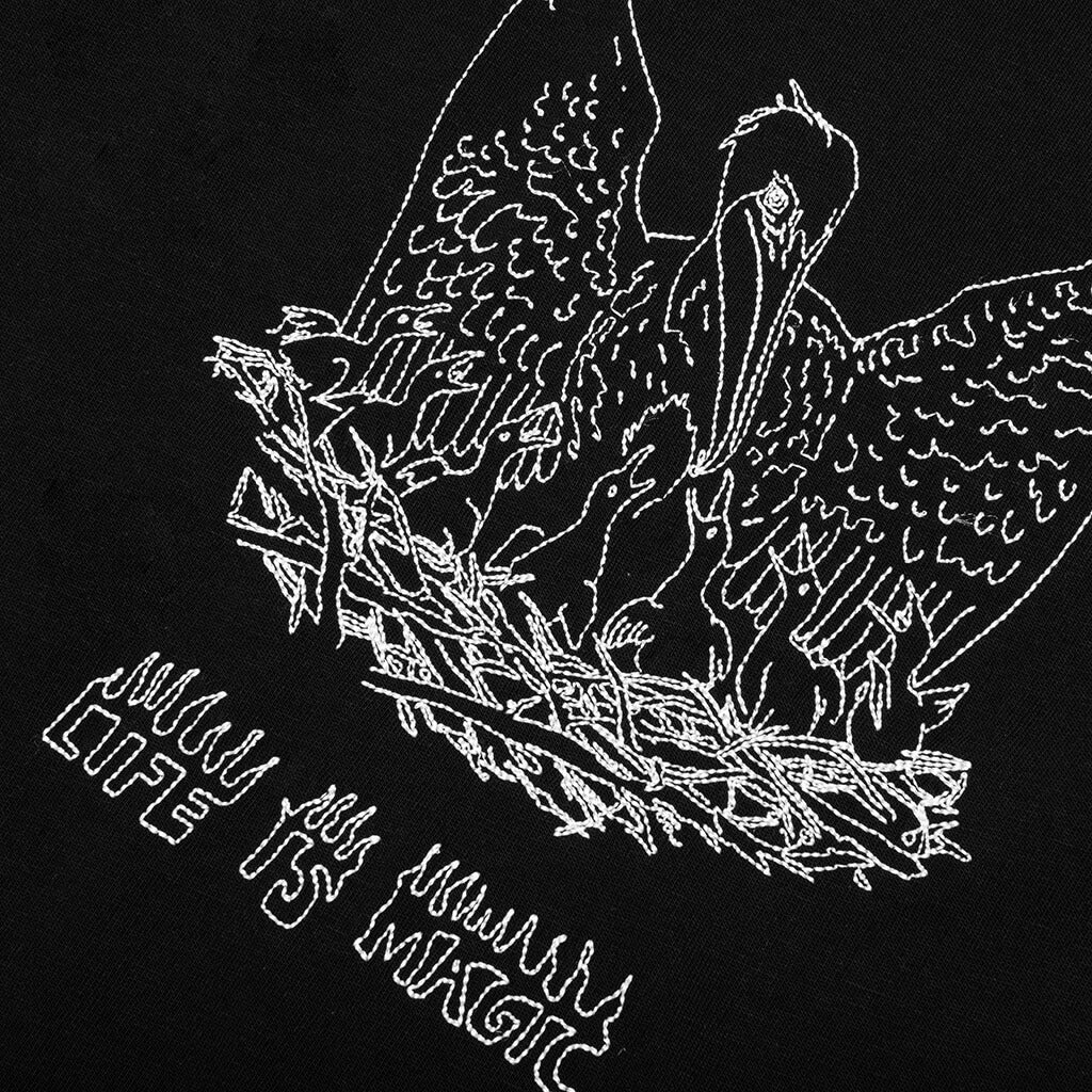 Life Is Magick Tee Black