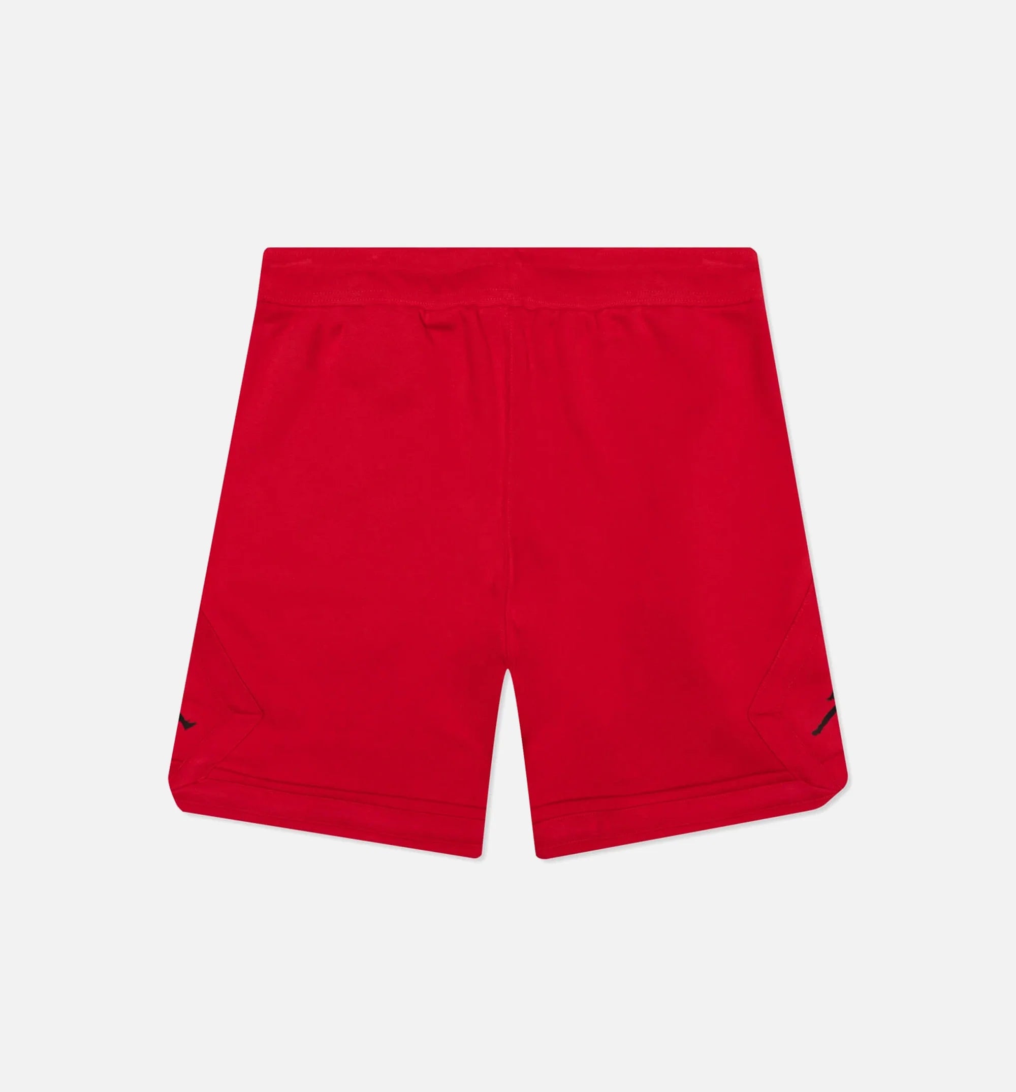 Essential Fleece Diamond Shorts Mens Shorts Red Black