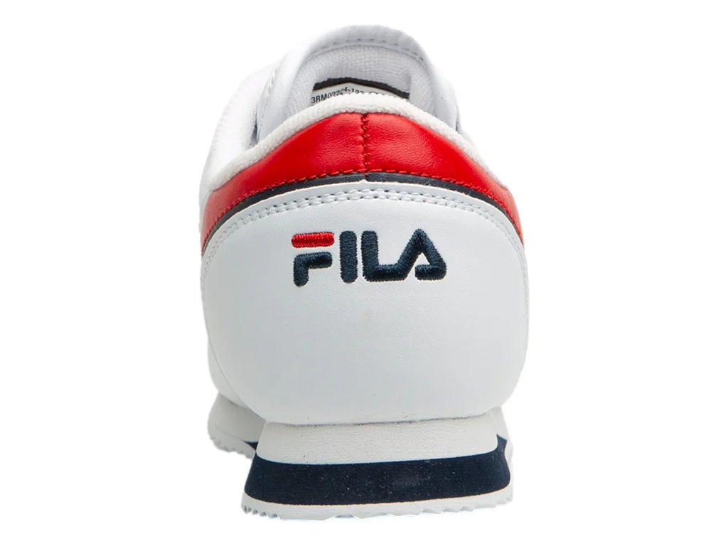 Tenis FILA Machu 2 Blanco Azul y Rojo para Niño