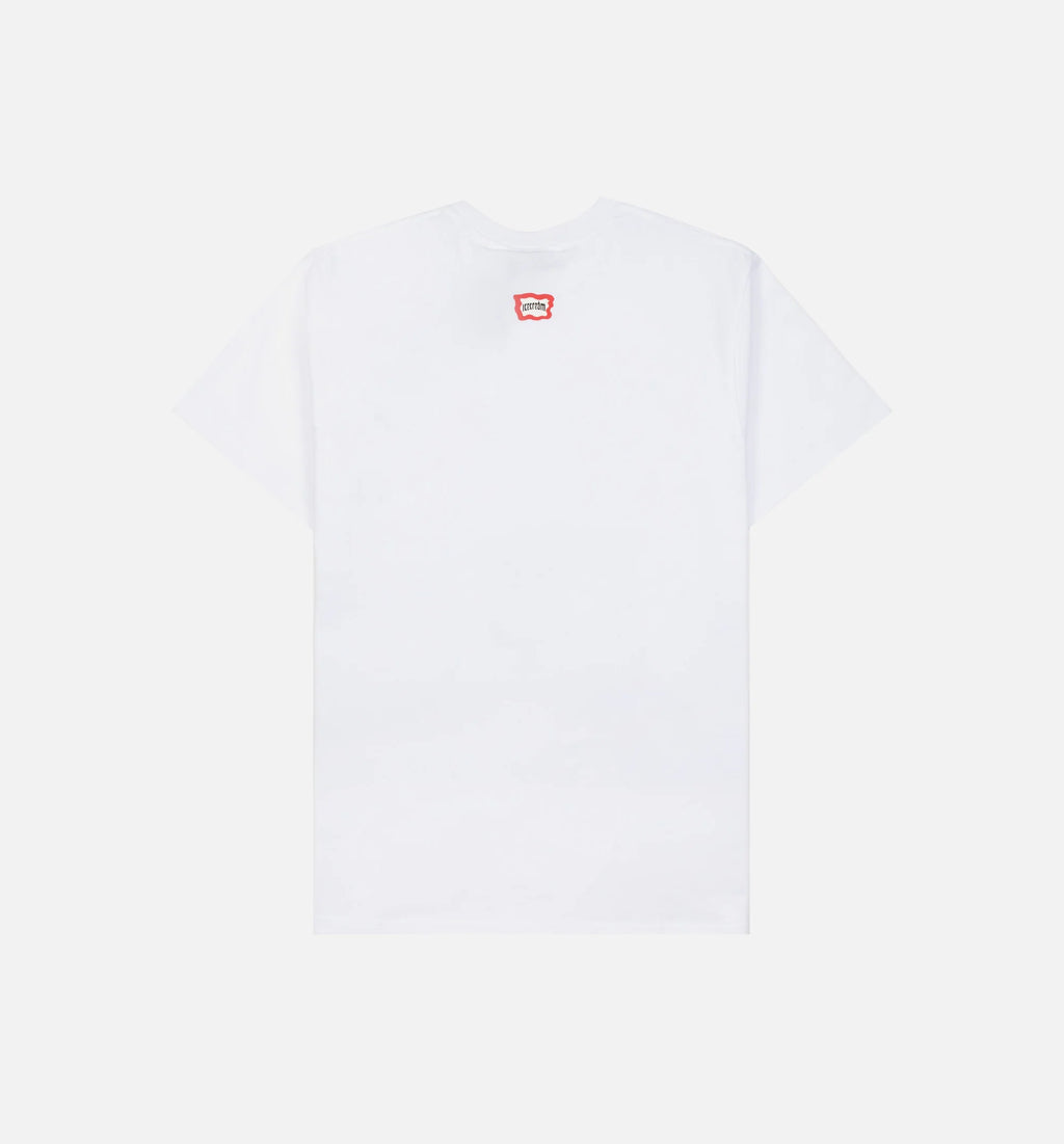 Cherry On Top Tee Mens Short Sleeve Shirt White