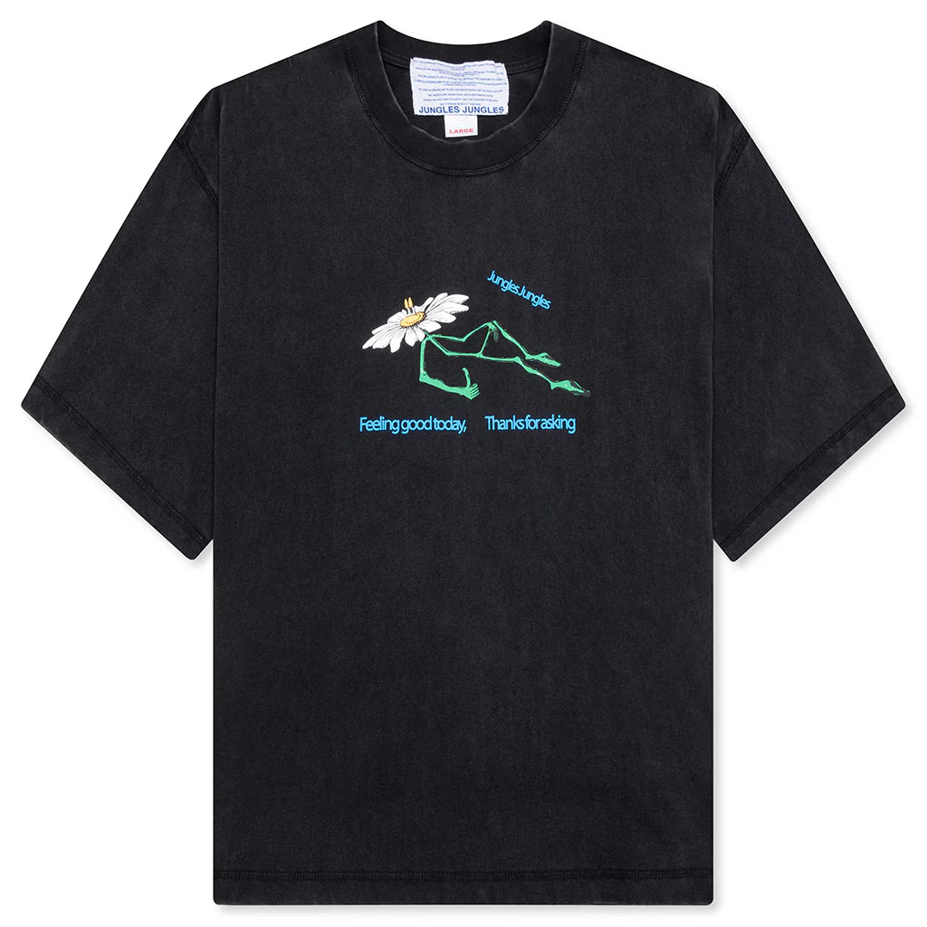 Thanks For Asking Reversible Tee Black