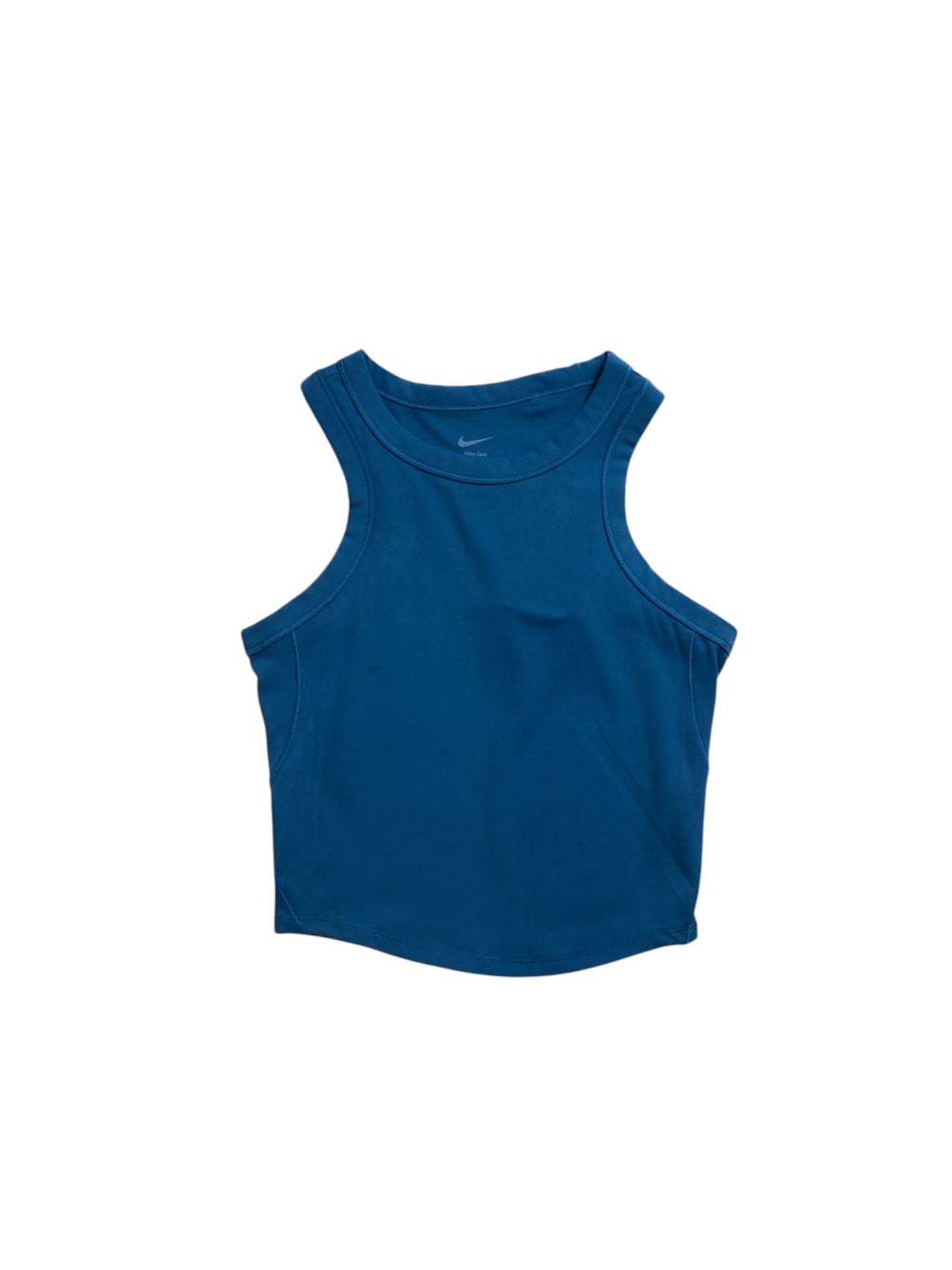 Nike Womens One Fitted Dri FIT Cropped Tank Top