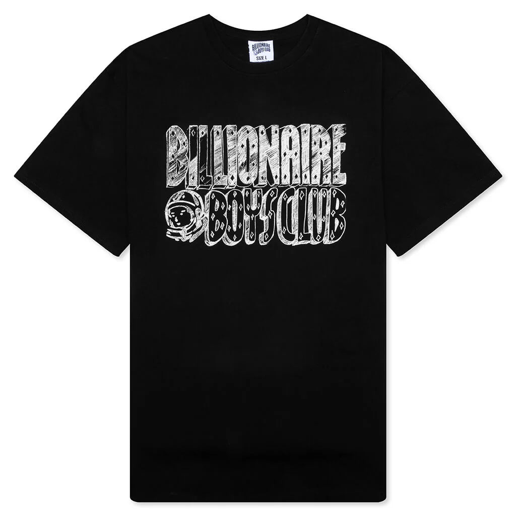 Sketch S S Tee Black